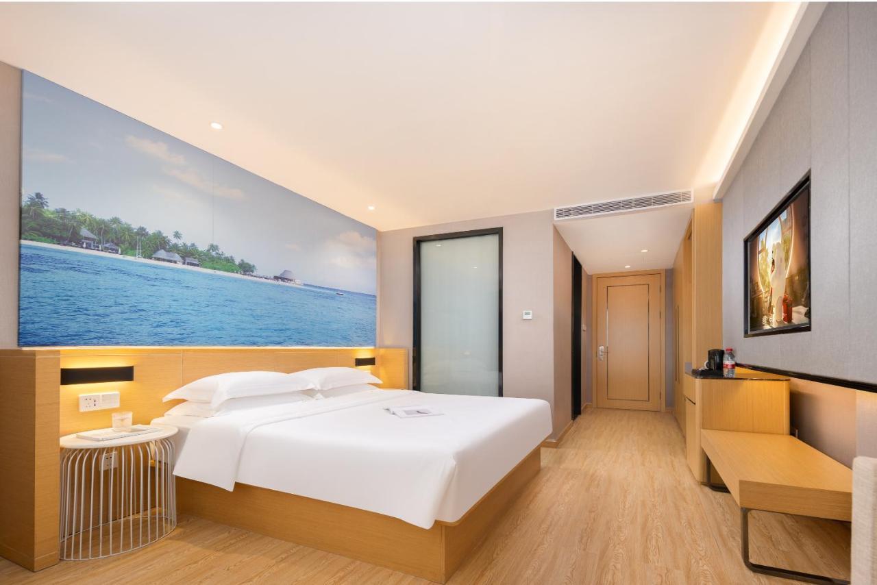 锦江都城酒店海南省政府日月广场免税店 Hải Khẩu Ngoại thất bức ảnh