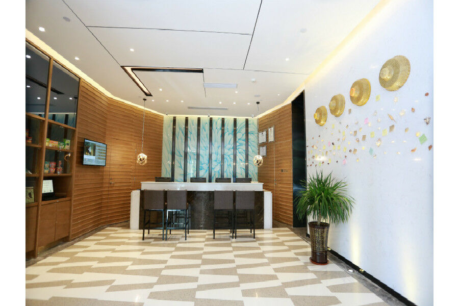 锦江都城酒店海南省政府日月广场免税店 Hải Khẩu Ngoại thất bức ảnh