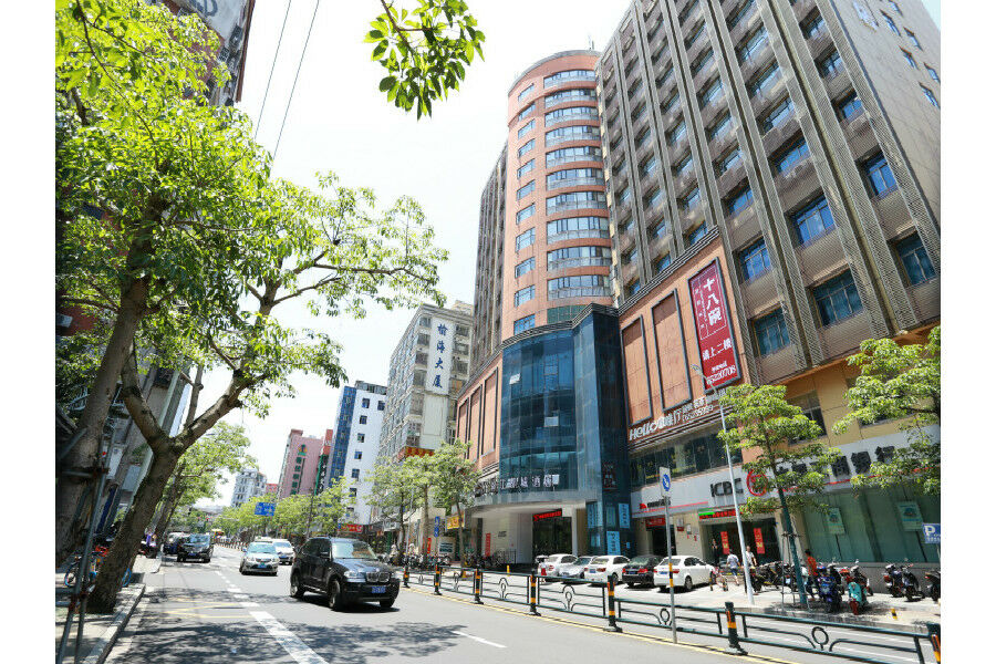 锦江都城酒店海南省政府日月广场免税店 Hải Khẩu Ngoại thất bức ảnh
