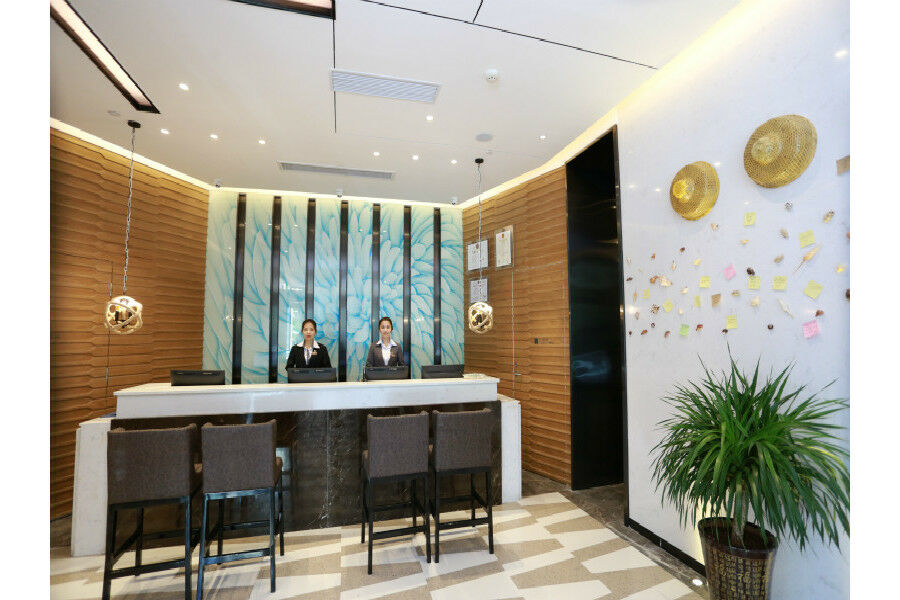 锦江都城酒店海南省政府日月广场免税店 Hải Khẩu Ngoại thất bức ảnh